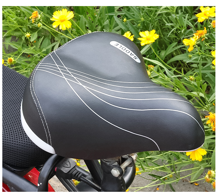 Electric Vehicle Seat Cushion, Battery Vehicle Seat Saddle, Sun Protection Seat, Enlarged and Thickened Seat, Universal Seat Cover Accessories