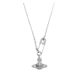 [Cabinet-level quality] Empress Dowager vivienne Full Diamond Pin Chain Saturn Necklace Women's Clavicle Chain