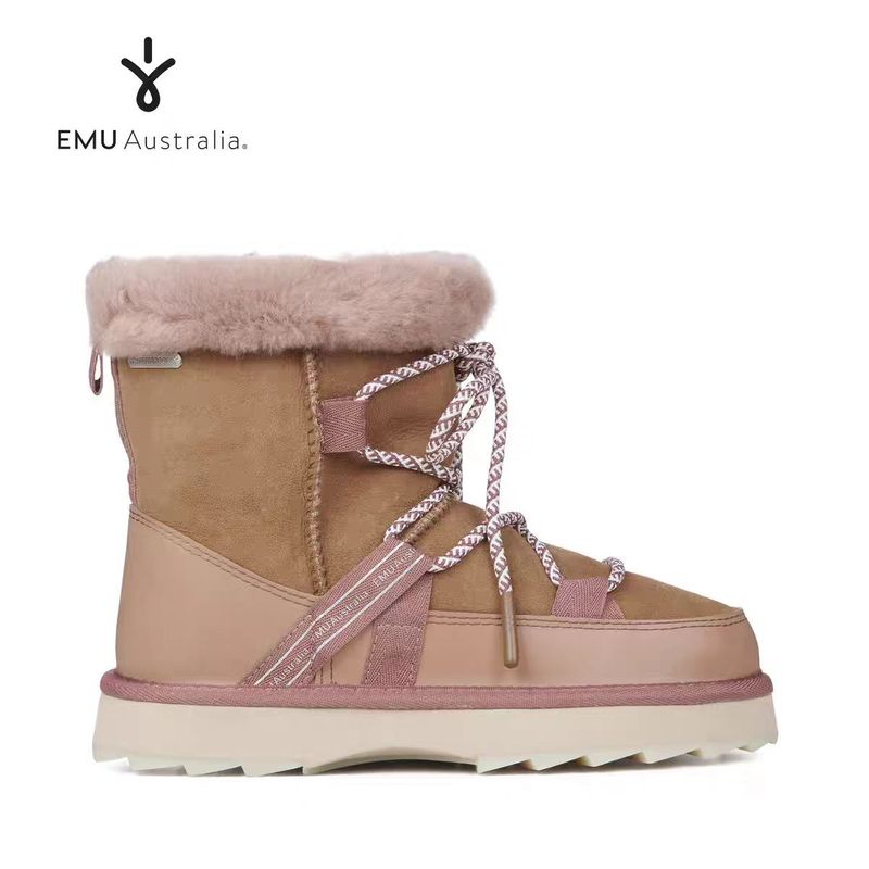 【EMUAustralia】防水雪地靴女款羊皮靴保暖厚底防滑皮毛一体时尚|undefined