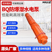 河南矿井高压排沙电泵 BQ高压强排防爆潜水电泵 矿山排水强排泵