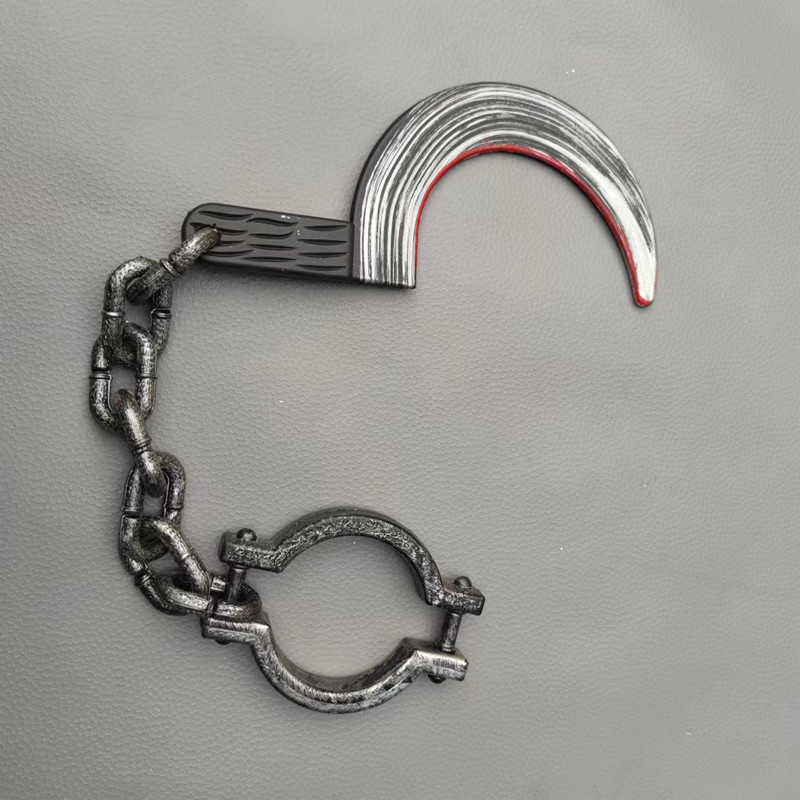 Juguetes de Halloween para adultos y niños armas de cadena Dios falca cuchillo de fruta cuchillo de cocina armas de plástico accesorios de decoración