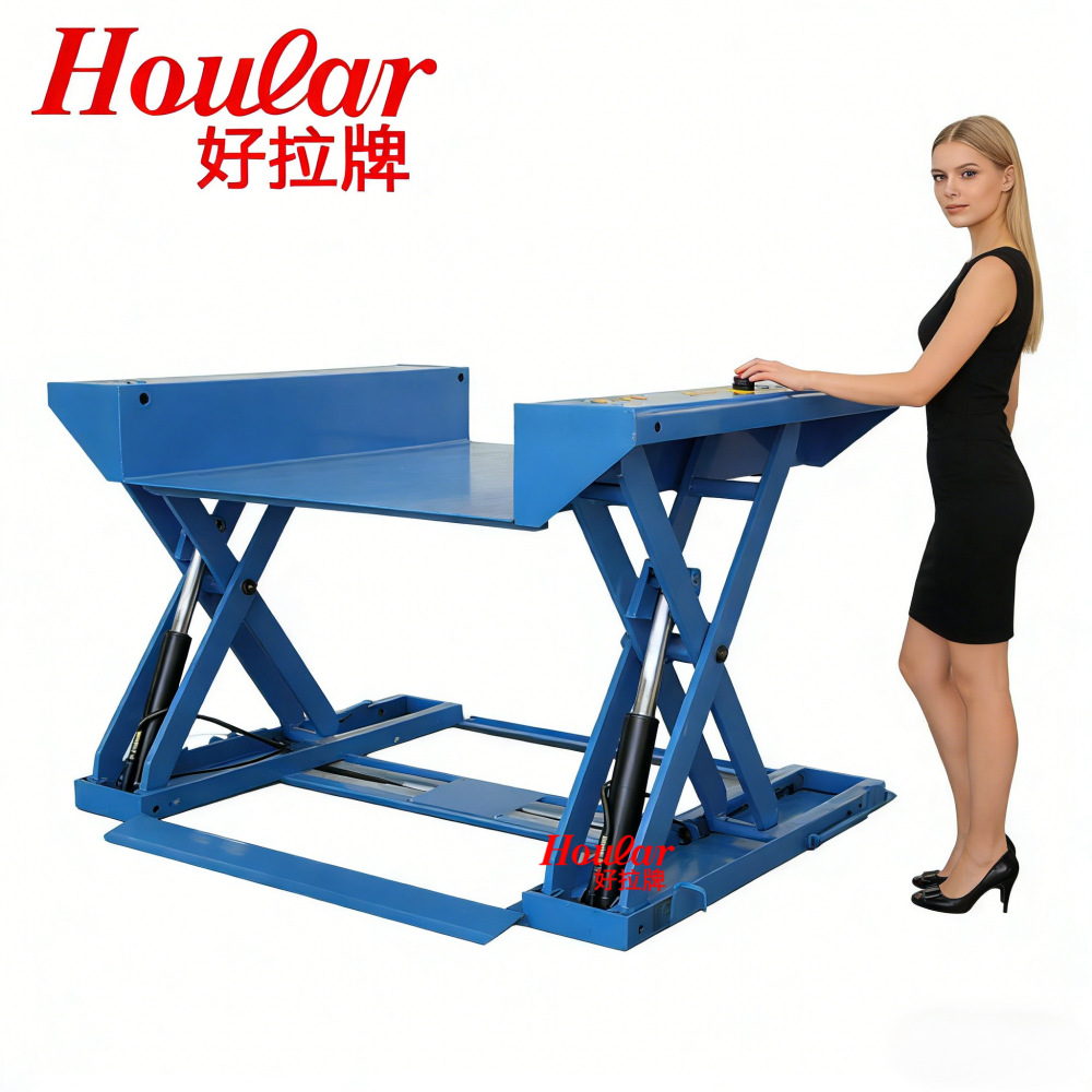 非标制作MJ-L1001卸货升降机1吨装卸升降平台电动低放型升降平台