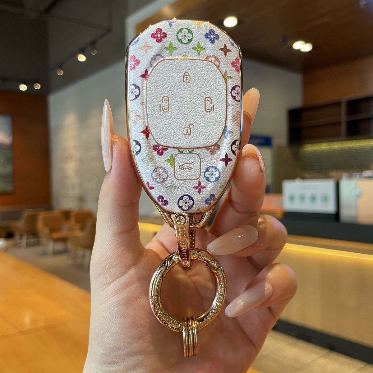 Gac Trumpchi M8 Key Case Gac Trumpchi M8 Luxury Cover E9 Decorative Car Key Holder Zongshi Protective Shell 26 Models