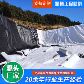 厂家出售两布一膜复合土工膜人工湖底河道防渗水防渗工程一布一膜