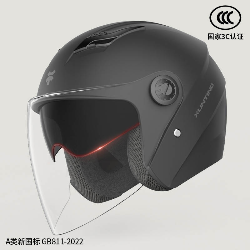 Casco eléctrico Phoenix invierno caliente casco Harley cuatro estaciones masculino universal casco completo de motocicleta cinturón de cuello