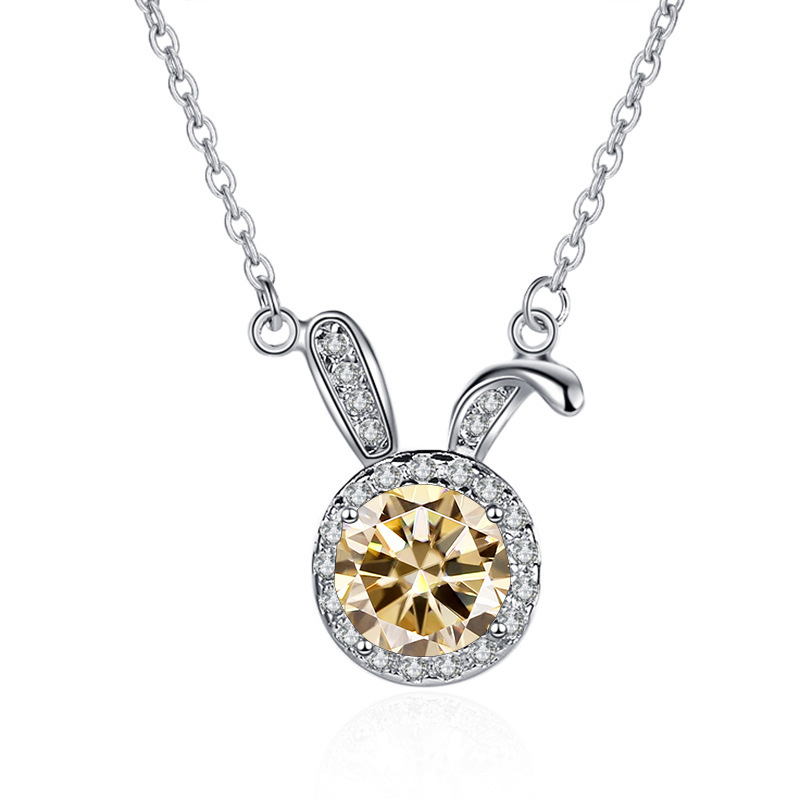 Transfronterizos para lindos collares de piedra de mosaico de color colgante de colgante de colgante de clavícula de moda