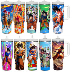 クロスボーダー Amazon 40oz ドラゴンボール ドラゴンパール カーカップ ステンレス製 アイスバーカップ タンブラー