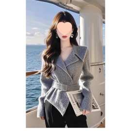 小香风收腰显瘦毛衣外套女装2026春秋新款气质名媛感显瘦上衣