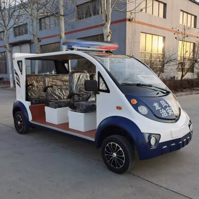 with bucket for campus, scenic areas, Elektrikli qolf avtomobilləri - 8-seater-convertible