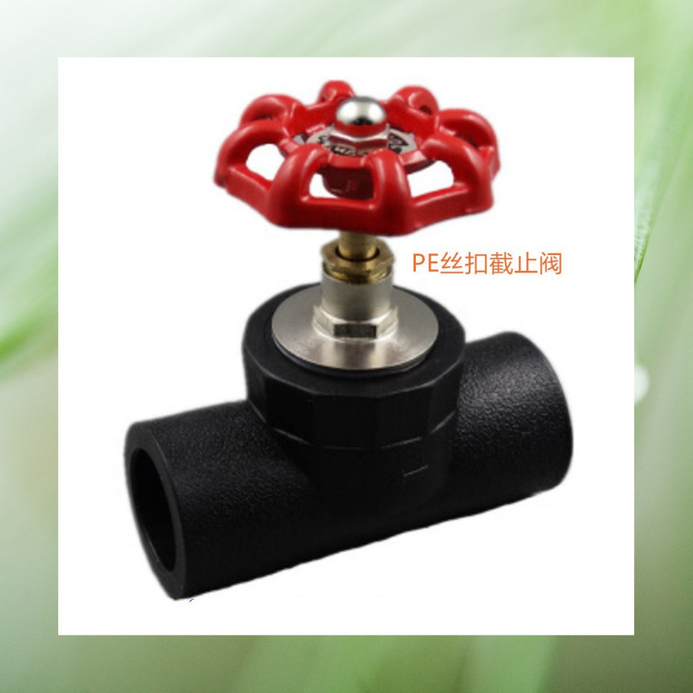 PE丝扣截止阀 热熔塑料截止阀 螺纹PE截止阀 PPR截止阀塑料截止阀