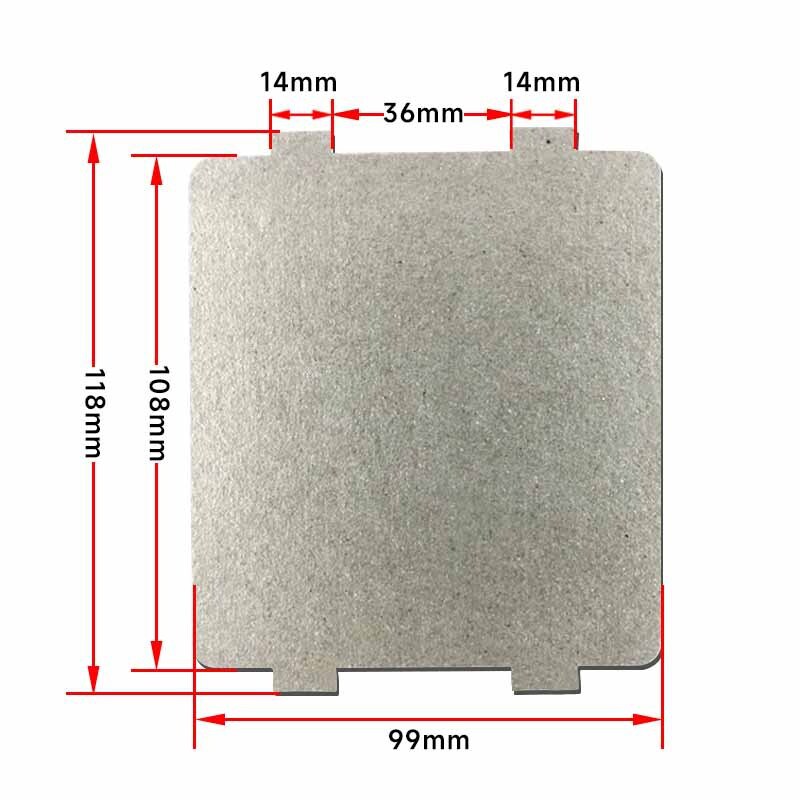 适用美的微波炉云母片MM7NDG2-NW MM723HDL-PW MM723HBQ-PW防溅板