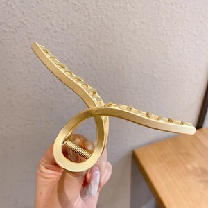 全扎发发夹女高级感精致抓夹后脑勺鲨鱼夹头饰韩国夹子超大号发饰|undefined
