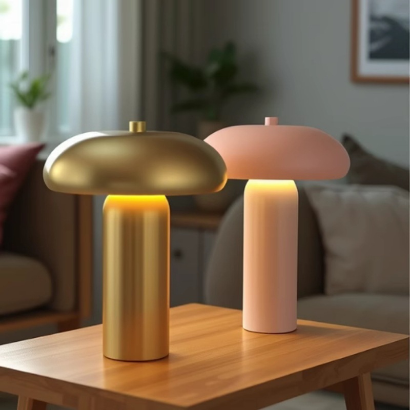 Lámpara de mesa retro de viento B & B Hotel Olla de barro hecha a mano Decoración de dormitorio Sala de estar Lámpara de mesa Luz de noche