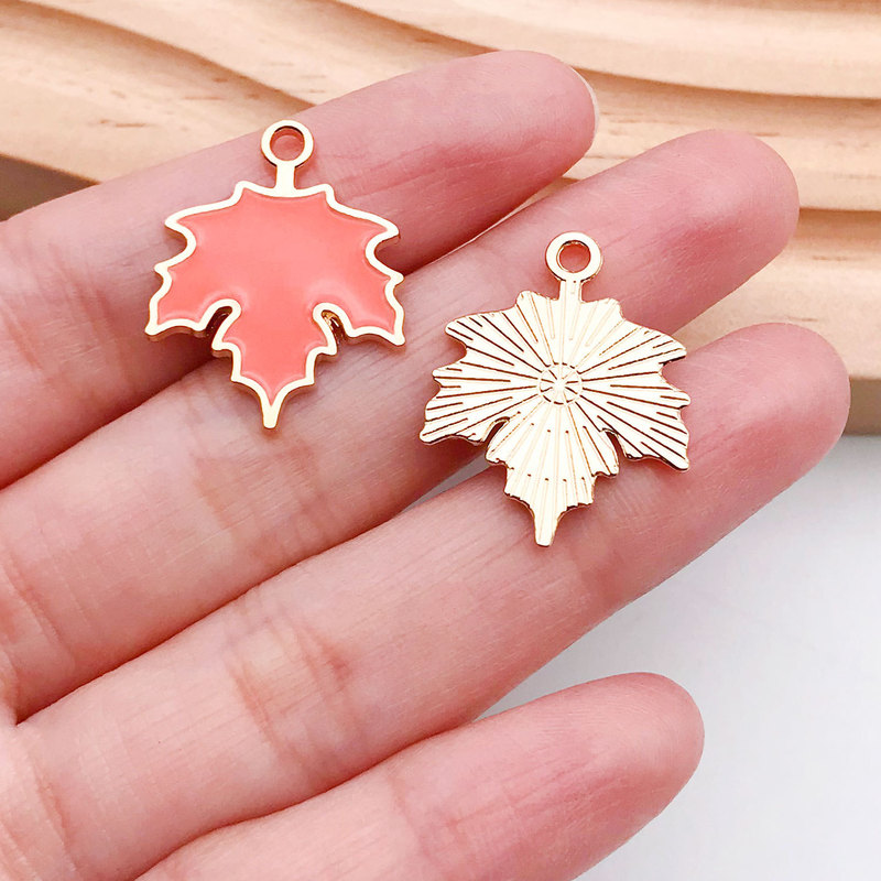 クロスボーダー新しい感謝祭カエデの葉ハリネズミ七面鳥ペンダント diy オイル滴合金ジュエリーアクセサリーイヤリングペンダント|undefined