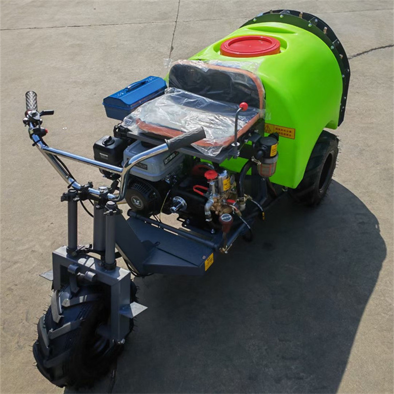 配件自走式三轮风送喷雾机 牵引式汽油打药机 200升果园喷药车