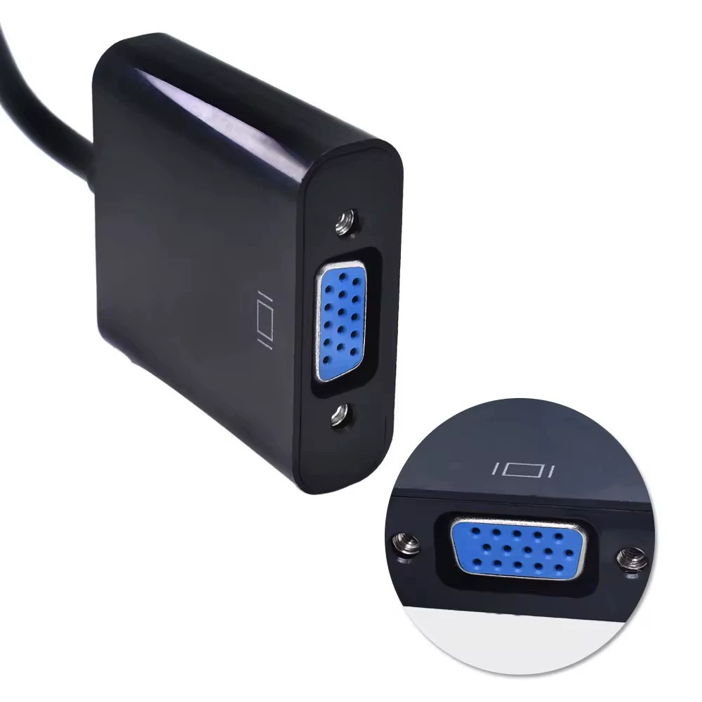 Производитель опт микро hdmi to vga конверсионный кабель микро hdmi to vga высокое разрешение адаптер кабель