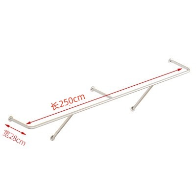 벽에서 길이 250cm 두께 28cm