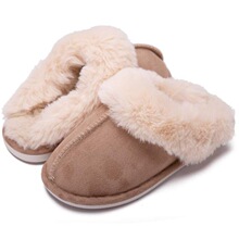 G 19163 Fuzzy Slippers Home Winter Warm ��Լë����Ь ��