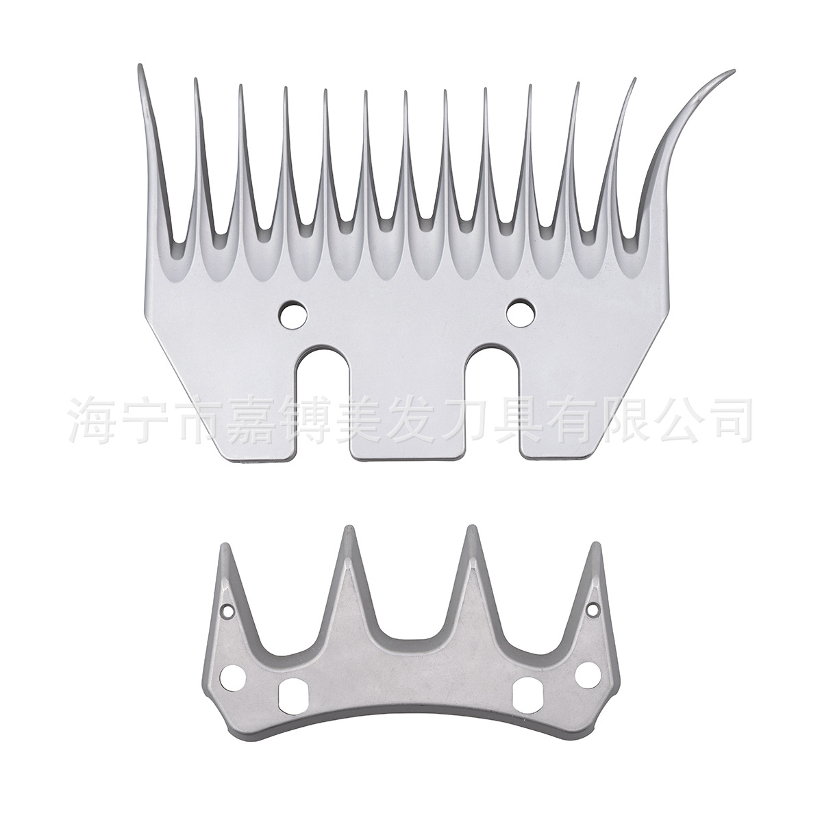 羊毛剪9齿弯齿/13齿弯齿头羊毛剪刀片剃推子刀头配件绵羊高效修剪