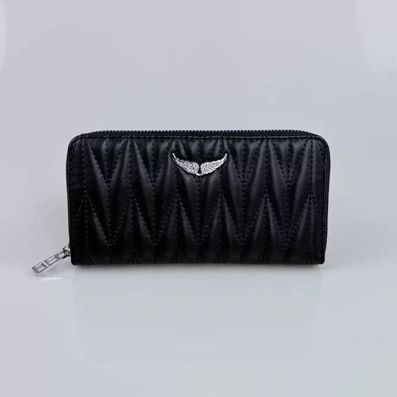 Bordado arrugado negro 19cm