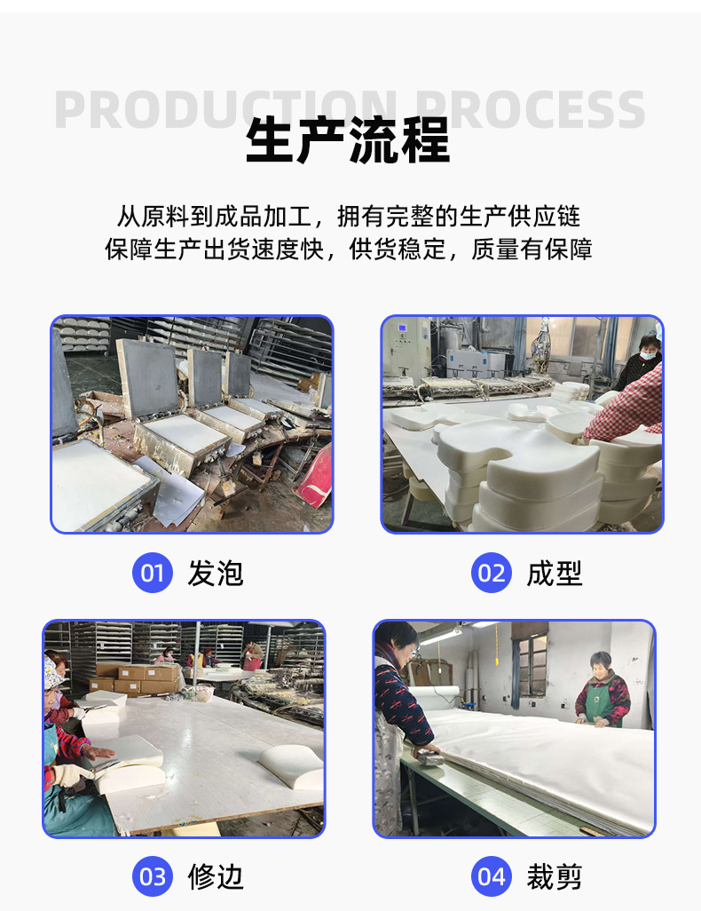 Cross-Border Amazon Memory Foam Lumbar Support Cushion for Office Long Sitting, Slow Rebound Car Lumbar Pillow Wholesale