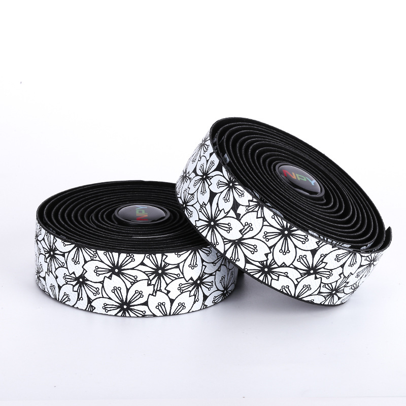 Cherry Blossom con cinturón de bicicleta de carretera cinturón de bicicleta cinturón de giro de bicicleta cinturón de amortiguación, antideslizante, cómodo, transpirable, resistente al desgaste, cinturón de mosca muerta