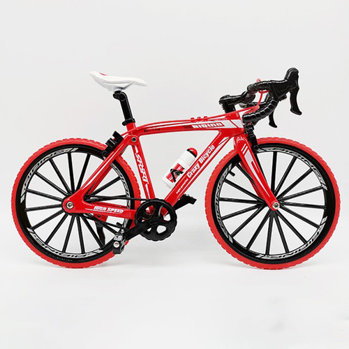 Cross-border 1:8 large bicycle bicycle alloy model simulation ornaments cross-country bicycle toy manufacturer wholesale