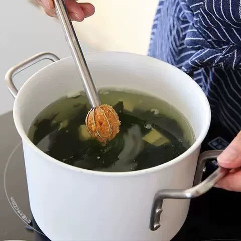 日本製 304 ステンレス鋼の味噌ソースミキシングスプーン双頭計量ミキサー卵液体ソースエッグビーター|undefined