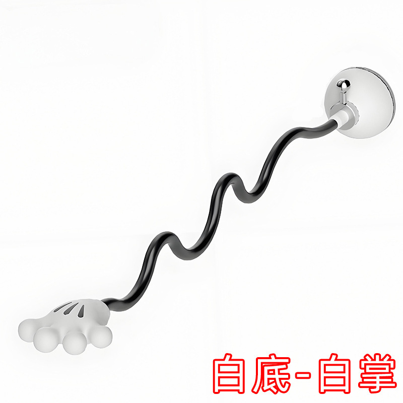 滚筒洗衣机门支架防臭通风卡通手掌固定卡扣可弯曲洗衣机门限位器|undefined