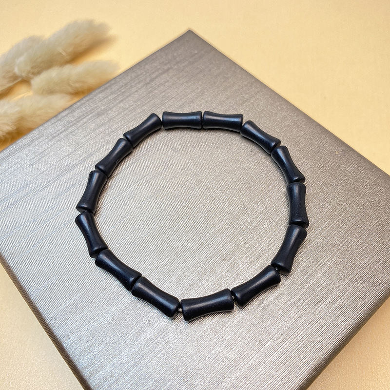 Organic bamboo elastic bracelet