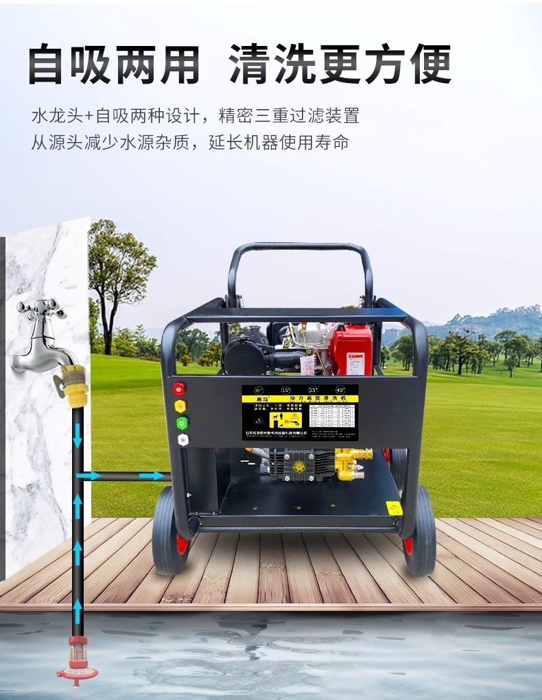 Diesel Gasoline High Pressure Car Washer