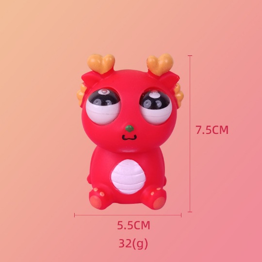 작은 폭발성 눈 용 빨간색 + opp 포장