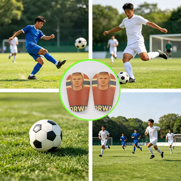 Football Shin Guard Children's and Adult Sports Protection Inserts