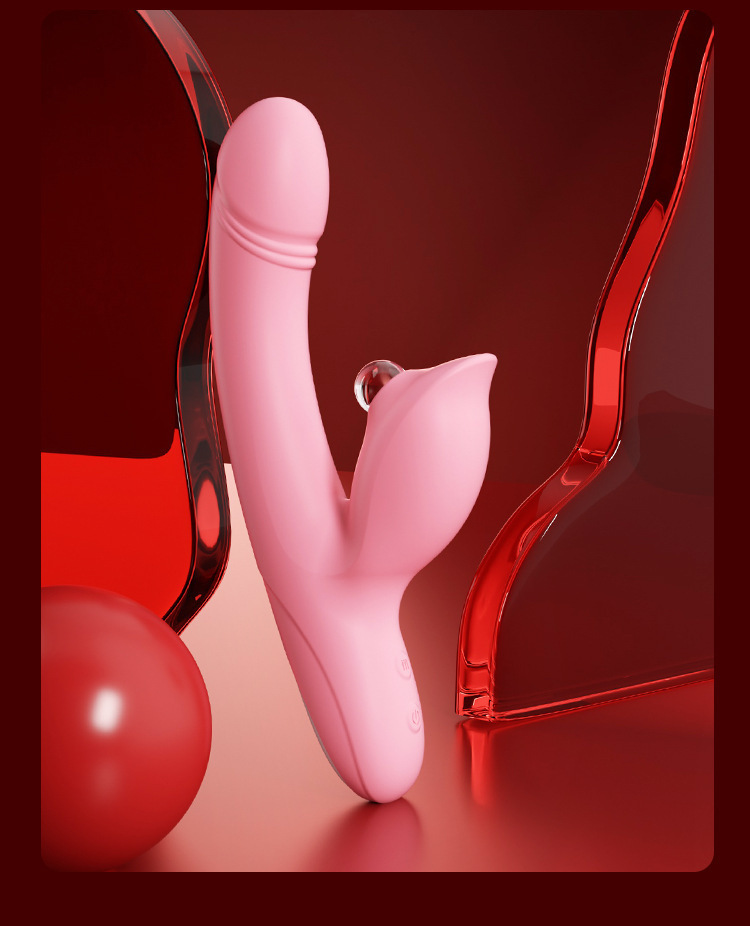Jiuai Female Vibrating Massage Device with Suction and Heating, Silicone Adult Toy — detail image 18