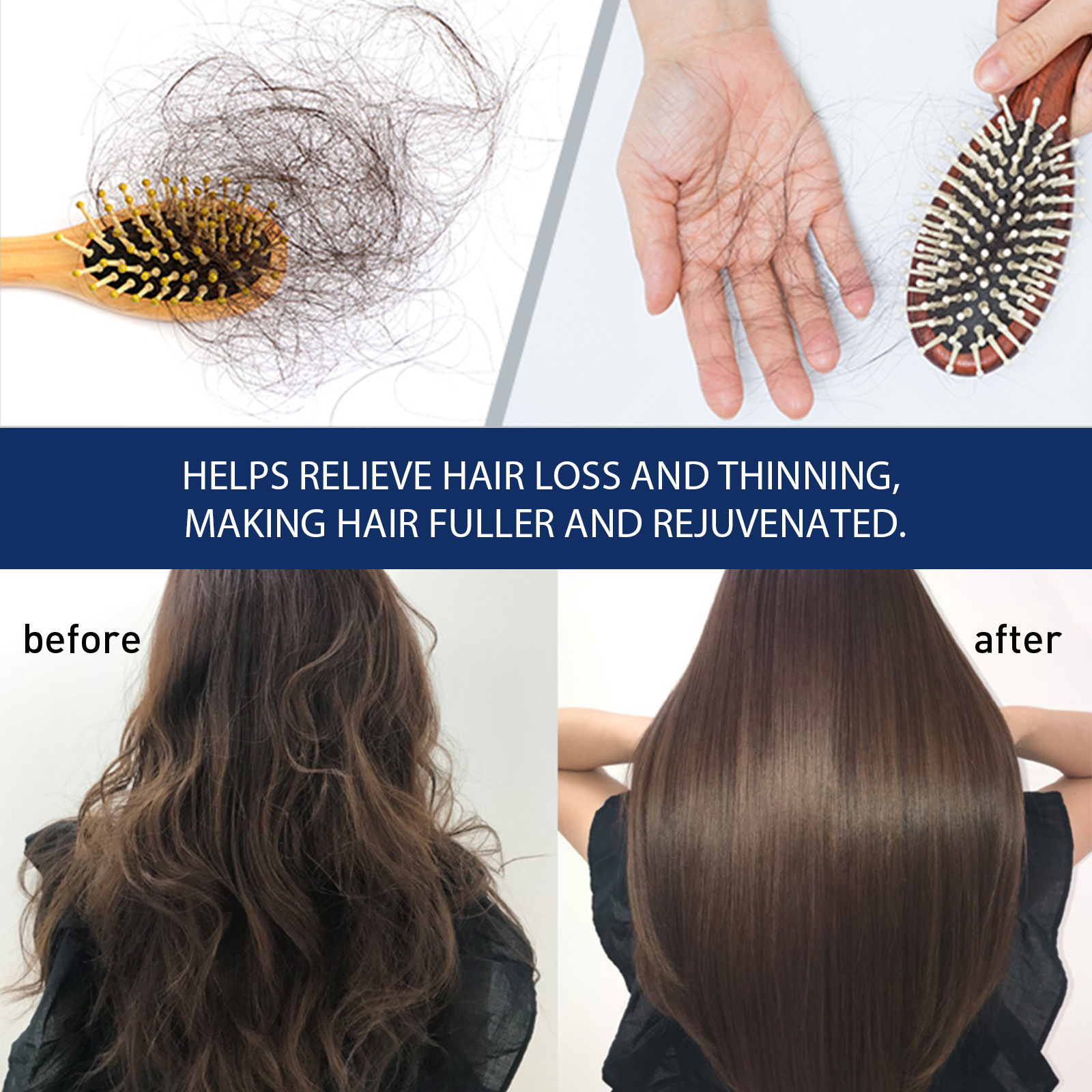 South Moon Hair Care Shampoo Smooth Hair Moisturizing Scalp Massage Care Shampoo