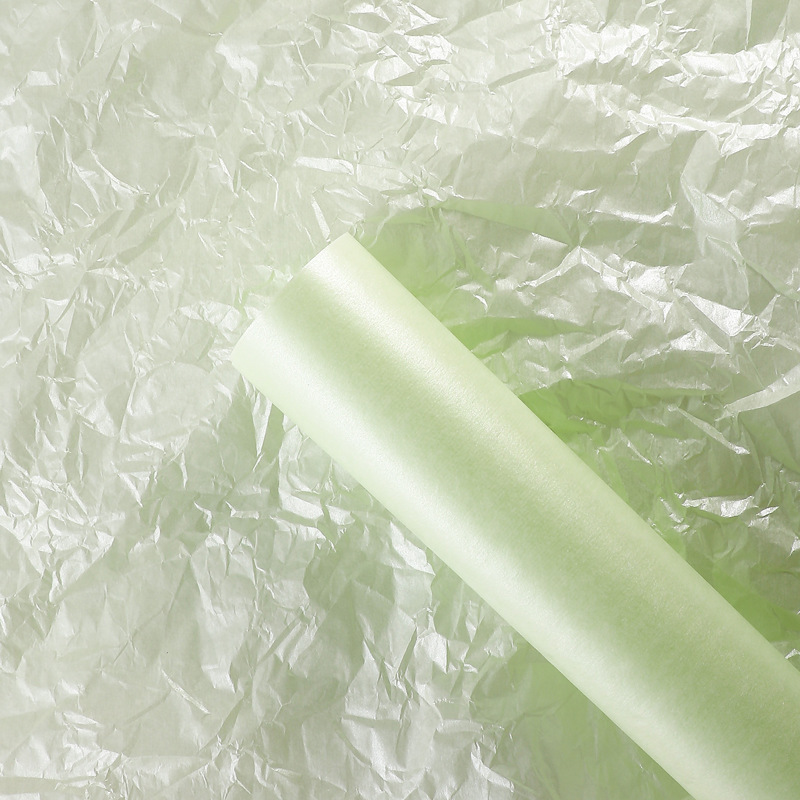 Nuevo papel de pera 70*50cm papel de envolver flores forro base mano amasando papel de algodón papel de envolver flores al por mayor fabricante