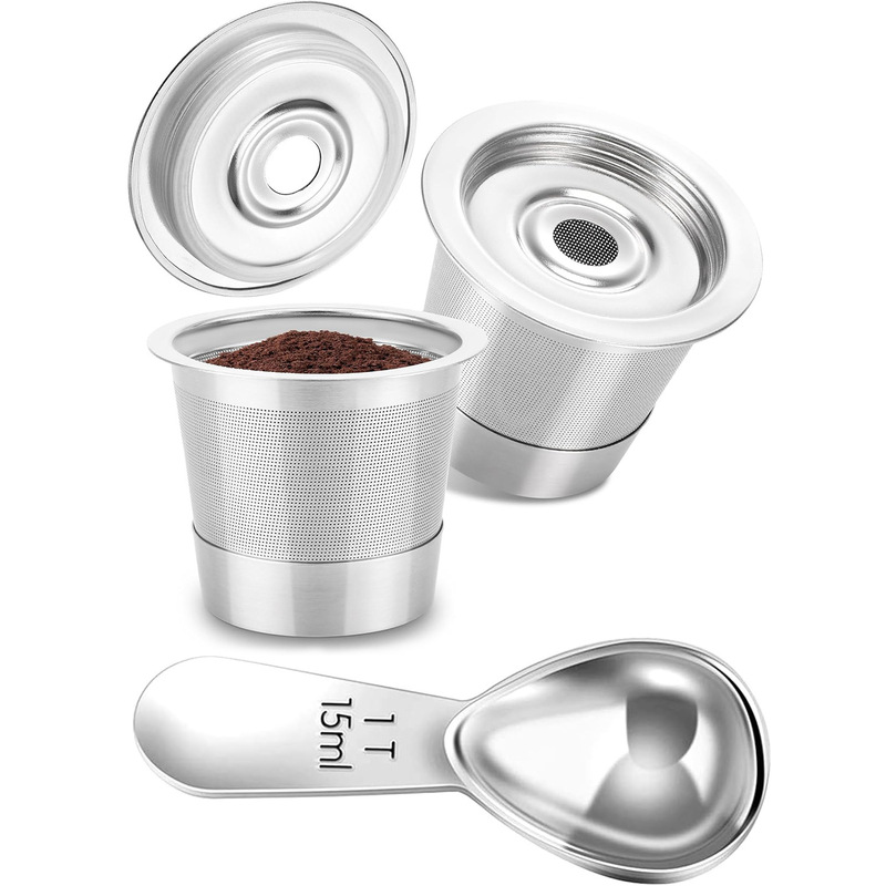 Stainless Steel Reusable K Cup Coffee Filter Capsule Filter Cup for Keurig1.0 Coffee Machine