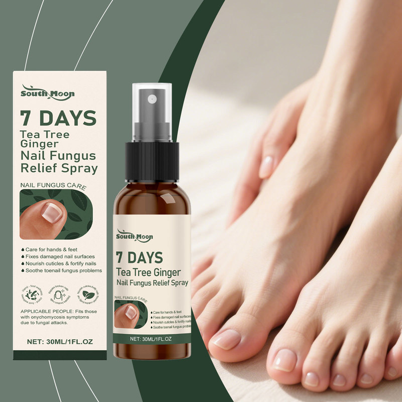 South Moon Nail Spray Daily Care for Hand and Foot Nail Surfaces Family Pack Portable Spray