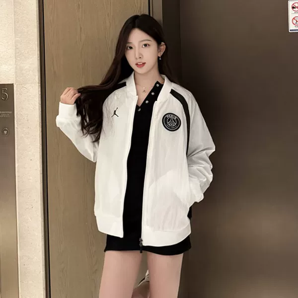 New Classic AJ Printed Sports Casual Jacket Baseball Jacket Outdoor Jacket Windbreaker Coat Qiaojia Dropshipping 4215