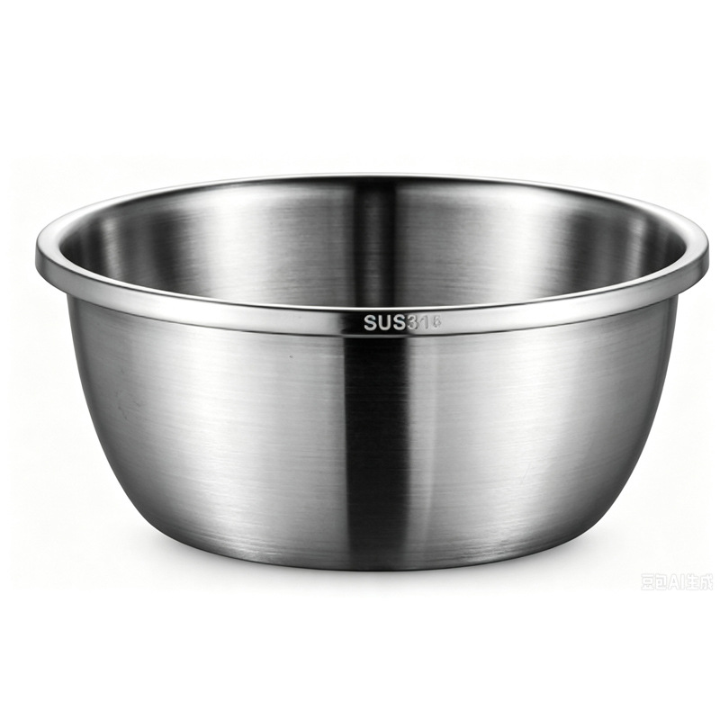 Juego de Tazones de Cocina de Acero Inoxidable 316L Engrosado para Cocina