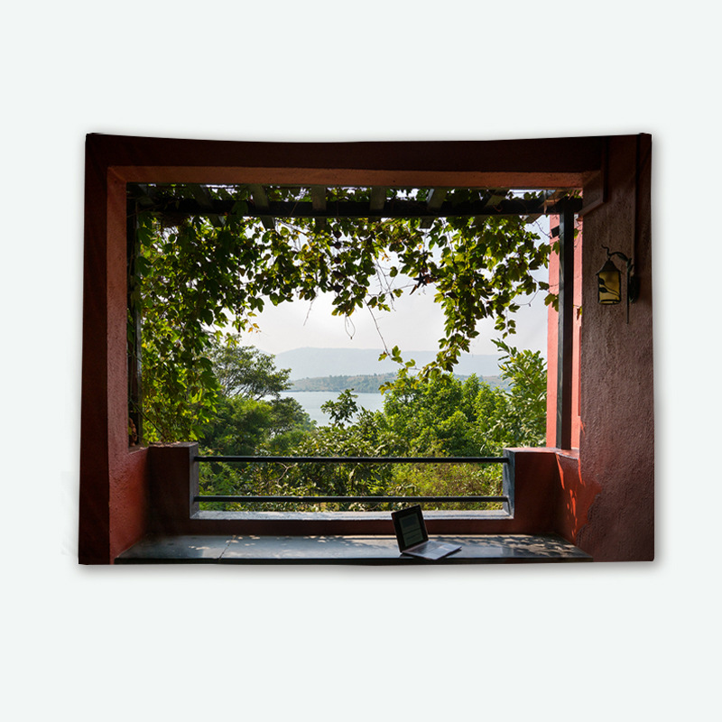 CJ-Lago e montanhas / ferramentas gratuitas de 95*73cm