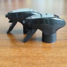 厂家油污清洁28牙威猛款双罩全塑泡沫双罩塑料喷头喷雾器方枪