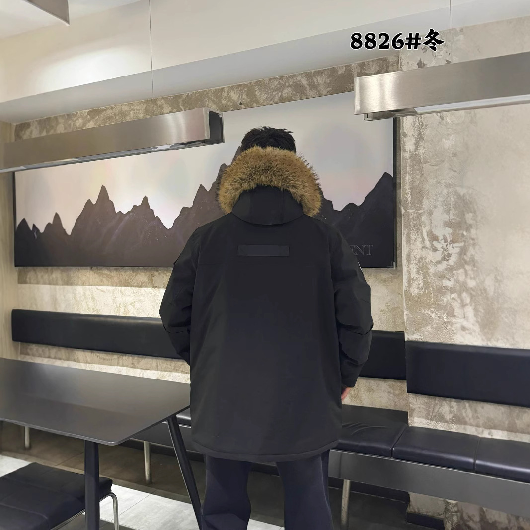 TENGYE 플러스 사이즈 남자 겨울 새로운 캐주얼 단색 느슨한 조커 300 진 플러스 사이즈 남자 모피 칼라 스키 세트