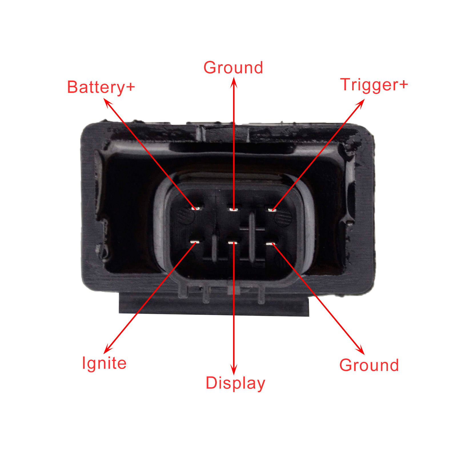 Goofit 6-Pin Dc Cdi Suitable for Ybr125 Bayou Klf 220 250 Gs500