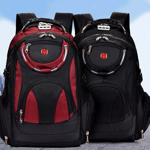 Cross-border Foreign Trade Backpack Men's Large Capacity Travel Outdoor Sports Leisure Backpack Male College Student Ridge Protection Schoolbag