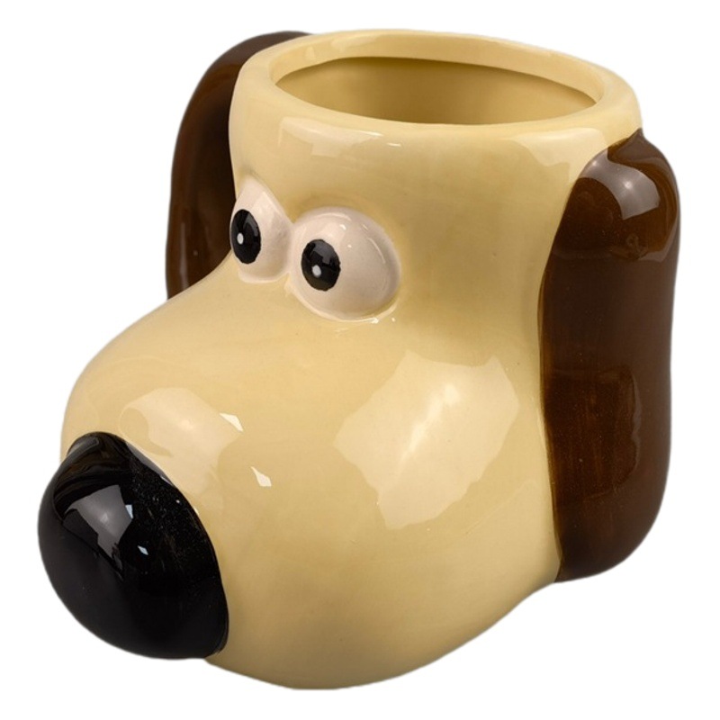 Estricta Selección de nicho estilo maestro perro Taza de cerámica taza de desayuno taza de jugo taza de leche taza de café animal de dibujos animados