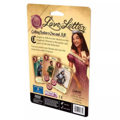 Love Letter Full English Love Letter Family Party Parent-child Game Card Couple Strategy Game Card