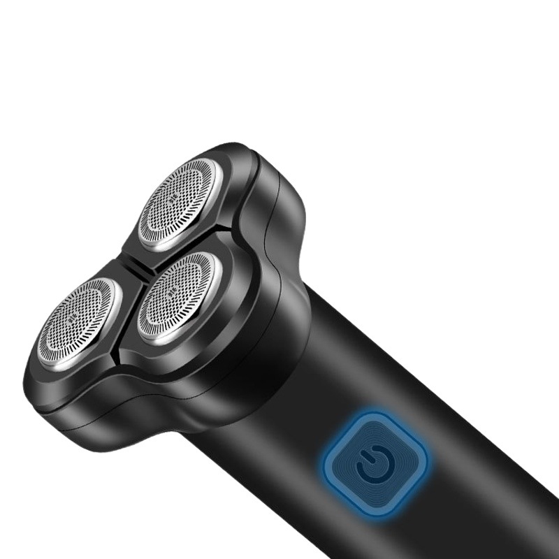 110V-220V Lingke 2023 nuevo 8826P cable de carga USB de tres cabezas de afeitar recargable