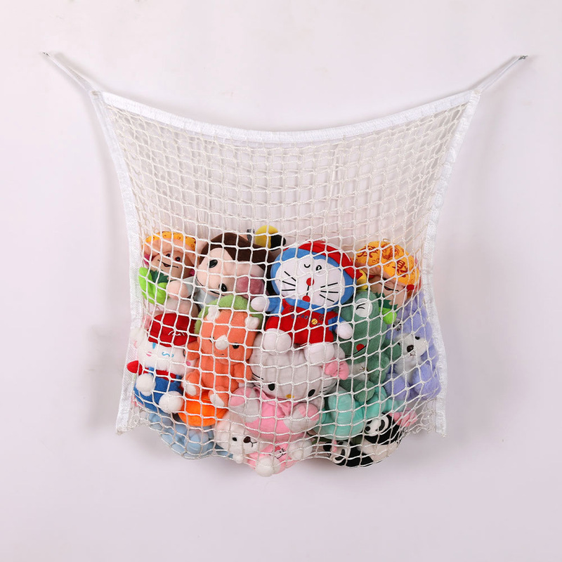クロスボーダー玩具収納ネットポケットボヘミアン風壁掛け収納ネット二角玩具収納ネットポケット|undefined