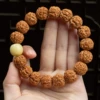 Yellow Bodhi Root Small Vajra